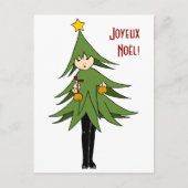 Sapinette/Briefkaart met kerstbomen Briefkaart (Voorkant)