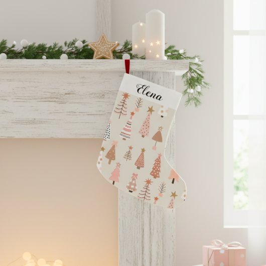 Sapins de Rose Scandinave Kleine Kerstsok