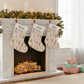 Sapins de Rose Scandinave Kleine Kerstsok