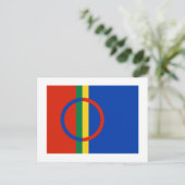 Sapmi-vlag Briefkaart (Staand voorkant)