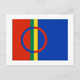 Sapmi-vlag Briefkaart