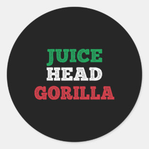 Sappenhoofd Gorilla New Jersey Garden Nj Shore Ita Ronde Sticker