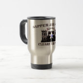 Sapper 12B Steel 2nd Infantry Reisbeker (Voorkant links)