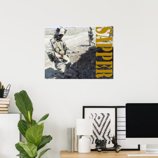 Sapper Poster (Thuiskantoor)