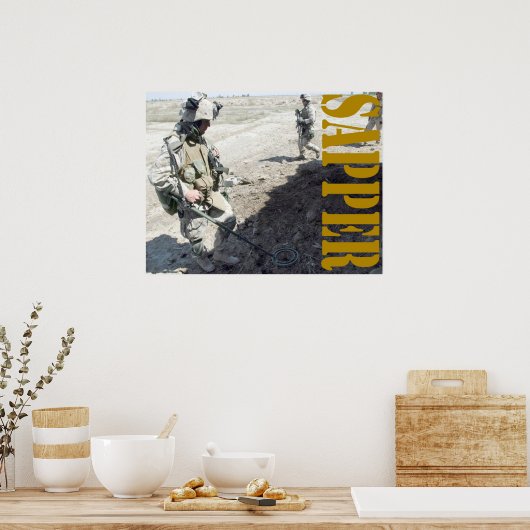 Sapper Poster (Keuken)