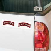 Sapper Tab-set Bumpersticker (Op Truck)