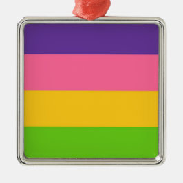 Sapphic Flag (Lesbian Love) (LGBT) Metalen Ornament