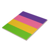 Sapphic Flag (Lesbian Love) (LGBT) Tegeltje (Zijkant)