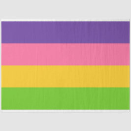 Sapphic Flag (Lesbian Love) (LGBT) Tissuepapier