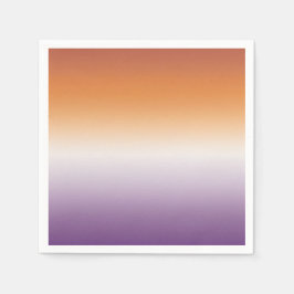 Sapphic Party Subtiele Lesbische Vlag Servet