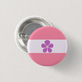 Sapphic Pride Flag Badge Ronde Button 3,2 Cm (Voorkant /achterkant)