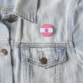 Sapphic Pride Flag Badge Ronde Button 3,2 Cm (In situ)