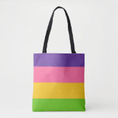 Sapphic Pride Flag Tote Bag (Voorkant)