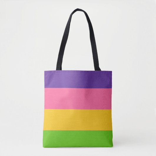Sapphic Pride Flag Tote Bag (Voorkant)