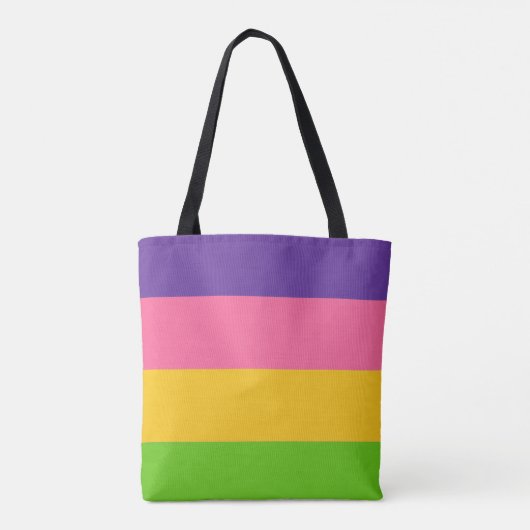 Sapphic Pride Flag Tote Bag (Achterkant)