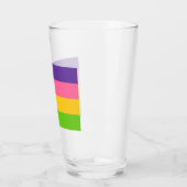 Sapphic-vlag (Lesbische Liefde) (LGBT) Glas (Links)