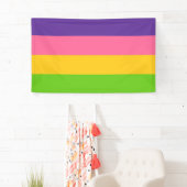 Sapphic-vlag (Lesbische Liefde) (LGBT) Spandoek (Insitu)