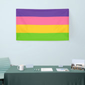 Sapphic-vlag (Lesbische Liefde) (LGBT) Spandoek (Beurs)