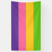 Sapphic-vlag (Lesbische Liefde) (LGBT) Spandoek (Verticaal)