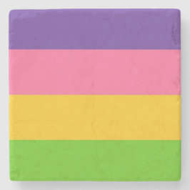 Sapphic-vlag (lesbische liefde) (LGBT) Stenen Onderzetter