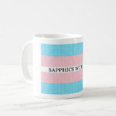 Sapphics met de T 4.0 mok (Voorkant links)