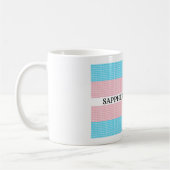 Sapphics met de T 4.0 mok (Links)