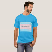 Sapphics met het T 3.0 Blauw T-shirt (Voorkant volledig)