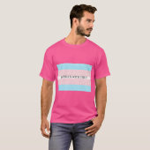 Sapphics met het T 3.0 Roze T-shirt (Voorkant volledig)
