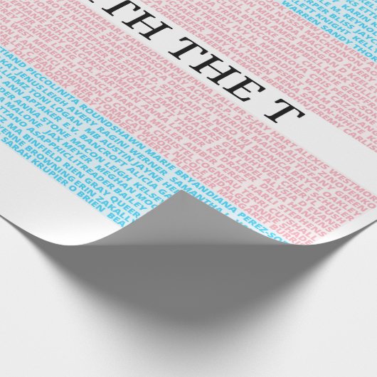 Sapphics met het T 3.0 Wrapping Paper Cadeaupapier (Hoek)