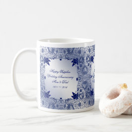 Sapphire 45th Wedding Jubileum Coffee Mok