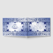 Sapphire 45th Wedding Jubileum Guestbook Gastenboek (Volledig)