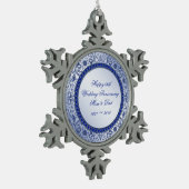 Sapphire 45th Wedding Jubileum Ornament (Links)