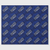 Sapphire Afstudeerder | Blue Royal Cobalt Azure Ye Cadeaupapier (Vlak)