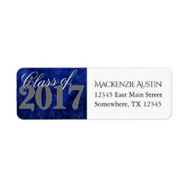 Sapphire Afstudeerder | Blue Royal Cobalt Azure Ye Etiket