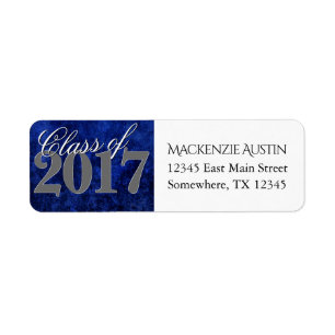 Sapphire Afstudeerder   Blue Royal Cobalt Azure Ye Etiket