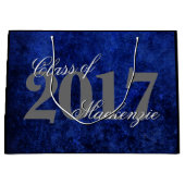 Sapphire Afstudeerder | Blue Royal Cobalt Azure Ye Groot Cadeauzakje (Voorkant)