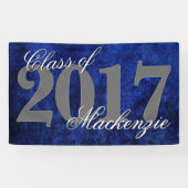 Sapphire Afstudeerder | Blue Royal Cobalt Azure Ye Spandoek (Horizontaal)