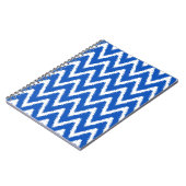 Sapphire Asian Moods Ikat Chevrons Notitieboek (Linkerzijde)