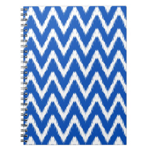 Sapphire Asian Moods Ikat Chevrons Notitieboek