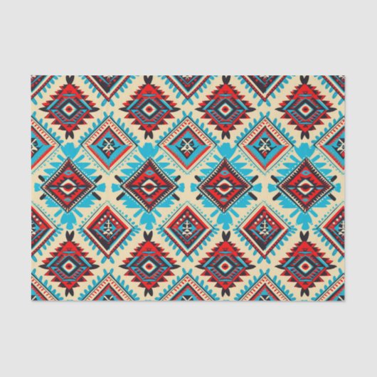 Sapphire Aztec Dreams Decoupage papier (Voorkant)