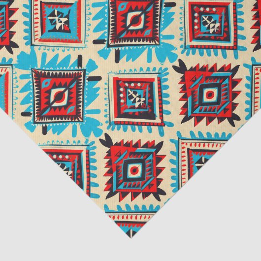 Sapphire Aztec Dreams Decoupage papier (Detail)