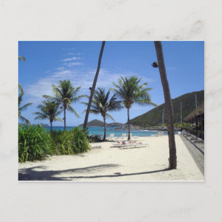 Sapphire Beach, St. Thomas, Maagdeneilanden Briefkaart