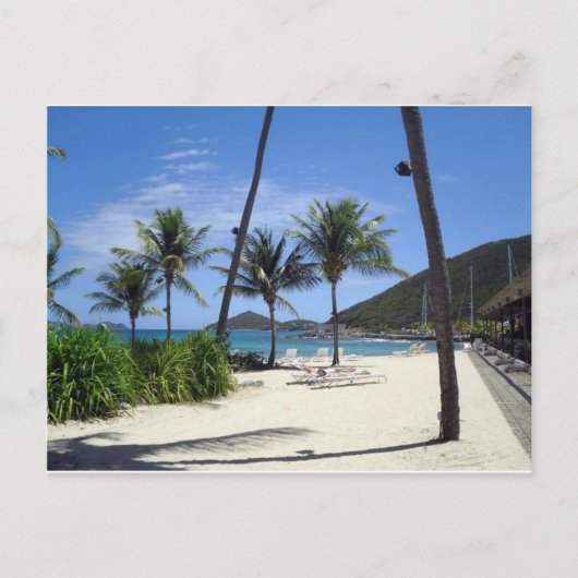 Sapphire Beach, St. Thomas, Maagdeneilanden Briefkaart (Voorkant)