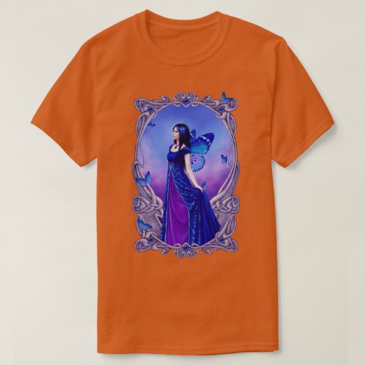 Sapphire Birthstone Fairy T-shirt (Design voorkant)
