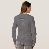 Sapphire Birthstone - September T-shirt (Achterkant volledig)
