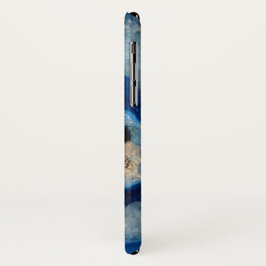Sapphire Blue Agate Geode Case-Mate iPhone Case (Achterkant/links)