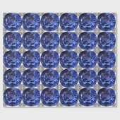 Sapphire Blue Cadeaupapier (Vlak)