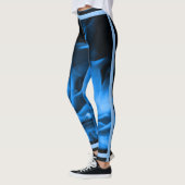 Sapphire Blue Flame Leggings (Links)