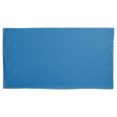Sapphire Blue King Sized Single Pillowcase Kussensloop (Voorkant)