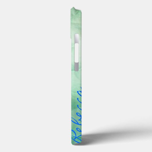 Sapphire Blue Monarch Butterfly iPad Case (Achterkant / Links)